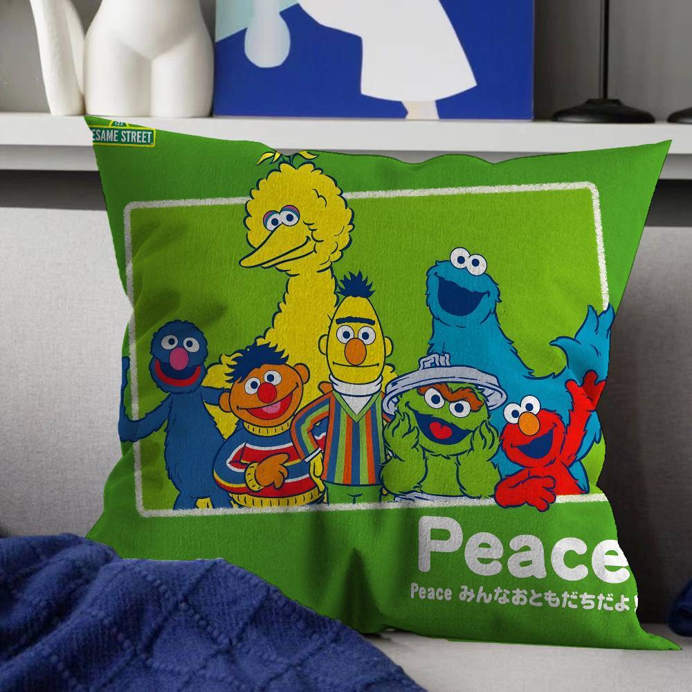 Sesame Street Cartoon pillow cover sofa cushion cover home room decoration children gift