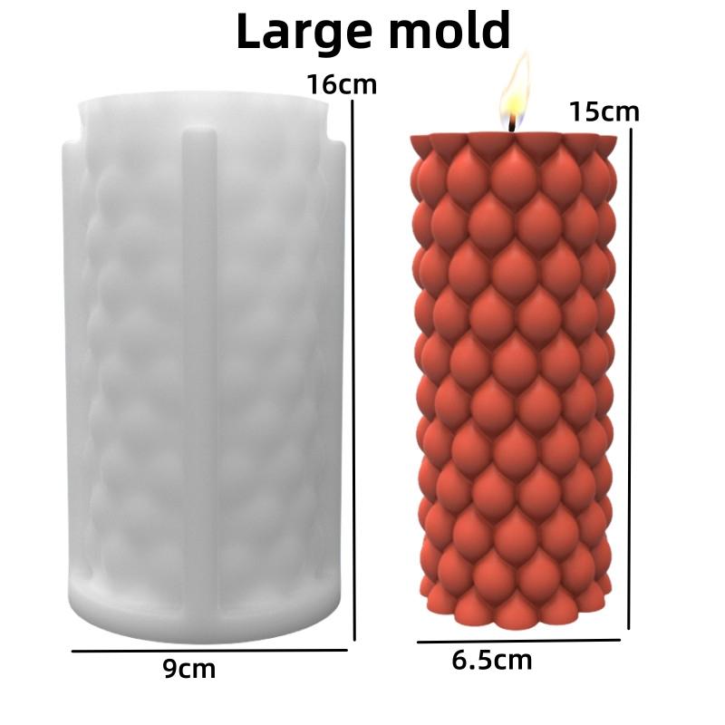 Жареные пончики круглый силиконовый молд для свечи плетеный шар силиконовый молд для свечи спиральная геометрия цилиндрический силиконовый молд для свечи