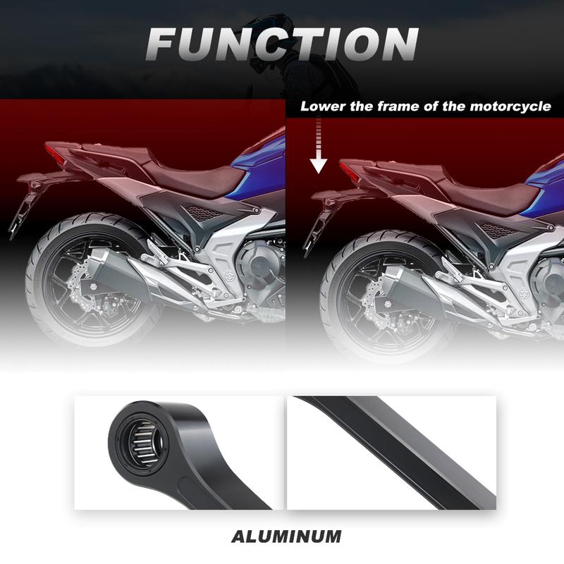 Алюминиевая тяга занижения для мотоцикла VFR 800 Для Honda VFR800 1998-2009 2014-2015 Рычаг опускания задней подвески