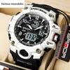 Electronic Watch New Youth Sports Trend Korean Version Electronic Watch Men's Creative Personality Watch