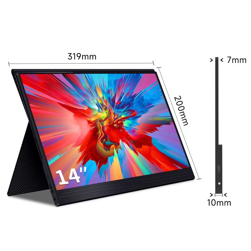 14/15,6-дюймовый портативный монитор с сенсорным экраном 1920*1080 для ноутбука XBox PS4/5 Switch сотовый телефон ПК расширение Mobile Touch Mointor