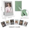 HIYQIN 2x3 Mini Photo Frame Set with Clear Protective Film Desk Display Small Photo Frame for Instax Mini Photos Film Frame Photo Holder 8-Piece -