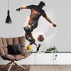 Photomural Abstract Soccer Player In Flight Washable Fleece 312x219
