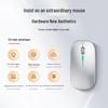 MIGE S14 Перезаряжаемая Bluetooth Трехрежимная Бесшумная Беспроводная Мышь