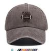 Trendy Retro Shining Football Print Baseball Cap with a Minimalist Design Suitable for Stylish Unisex And Women This Trucker Dad
