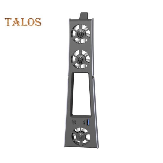 Вентилятор охлаждения игровой консоли с портом USB 3.0. Низкий уровень шума. Простая установка. Эффективный охлаждающий вентилятор с поддержкой Plug-Play. Радиатор для PS5 Slim.