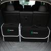 NADH5 Car Trunk Storage Box Foldable Felt Car Organizer Stowing Tidying Box Car Accessories For Skoda S Fabia Octavia VII Karoq Kamiq