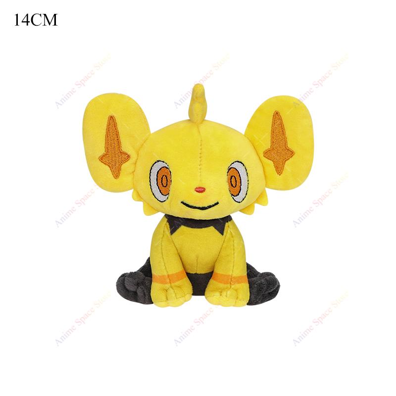 Wooper Plush Toys Cute Anime Plushie Scizor Nidoran Mimikyu Lapras Garchomp Litten Bidoof Ho-Oh Stuffed Kids Xmas Dolls