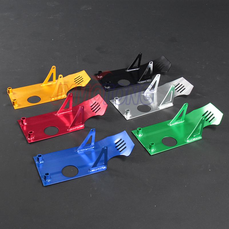 Motorcycle Aluminum Skid Plate Engine Case Protector FOR Dirt Pit Bike Lifan YX 50cc-140cc Honda CRF50 XR50 Z50 Stomp Orion M2R
