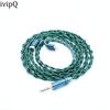 IvipQ A12 Кабель для наушников-вкладышей IEM, улучшенный кабель, MMCX 0.78 2-контактный, кабель для наушников IE900, внутриканальные наушники, HIFI аудиокабель, штекер 4,4 мм 3,5 мм. Хороший продукт