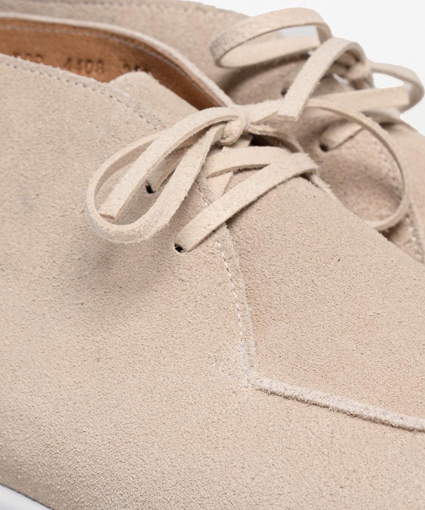 Allclassic Alc4408 Resort Lace-Up Ankle Boots_Ivory Suede