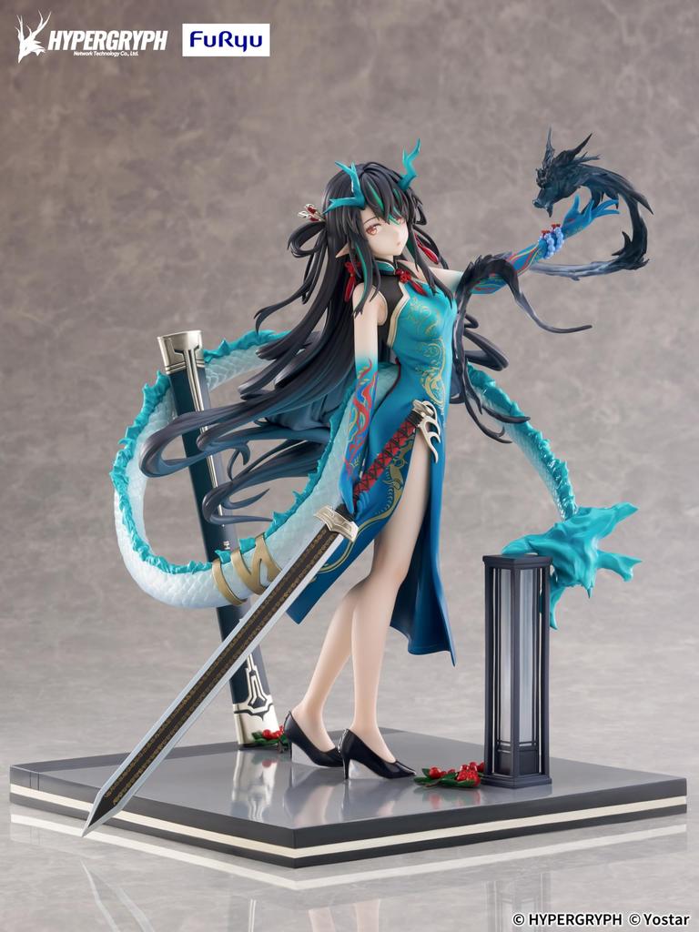 Furyu Arknights Sea Dyed Dust Smoke Scale ПВХ окрашенная готовая фигурка VER. 1/7