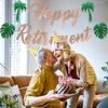 Retirement Theme Party Banner And Tassel With For Summer Event And Background Decor