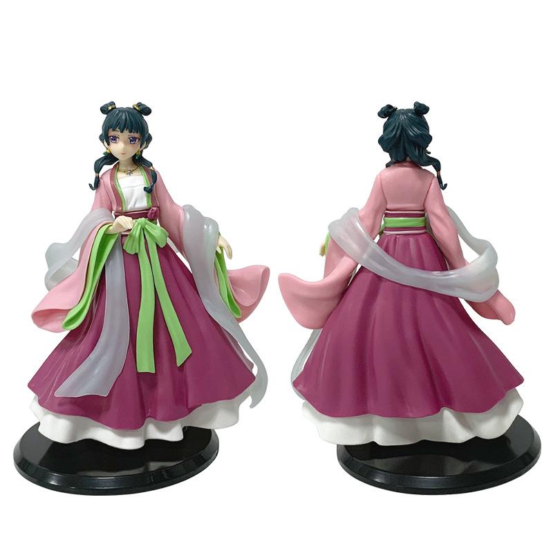 Anime Maomao Figure Red Dress Maomao Action Figures Pvc Cute Maomao Model Desktop Ornaments Collection Maomao Figurine Toy Gifts
