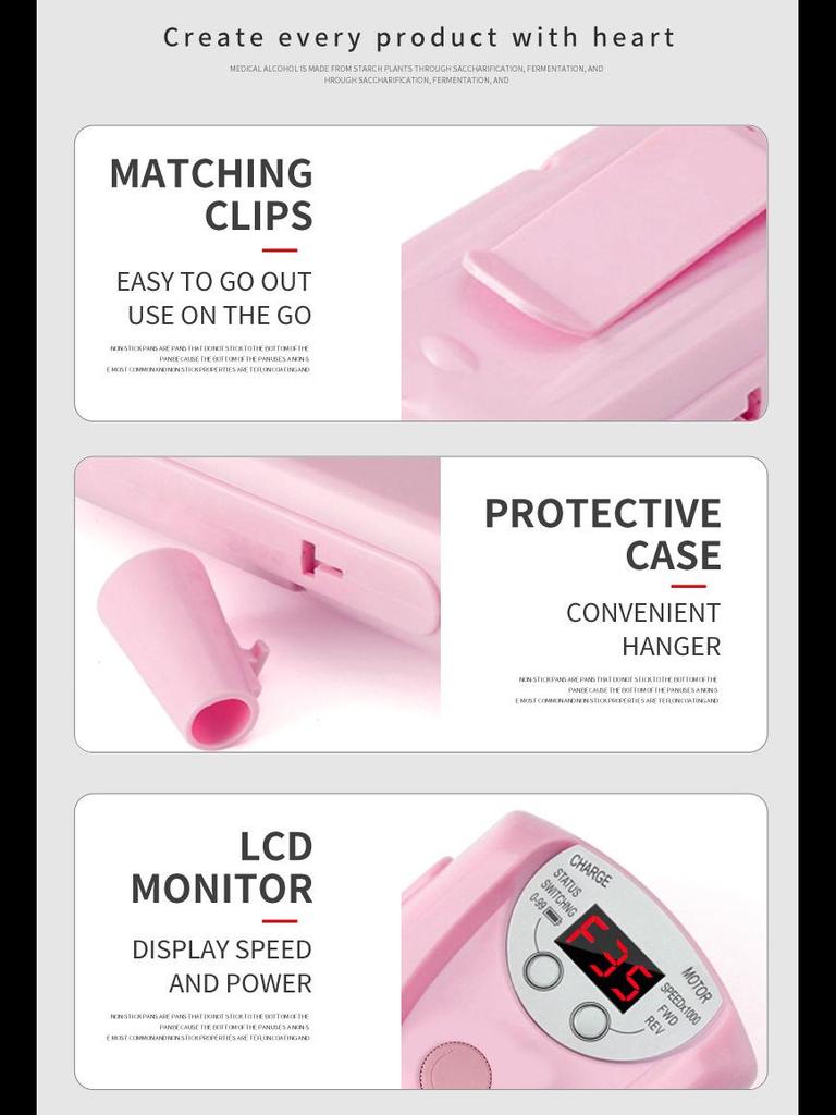 Портативное устройство для снятия лака с ЖК-дисплеем, аккумулятором и устройством для удаления омертвевшей кожи