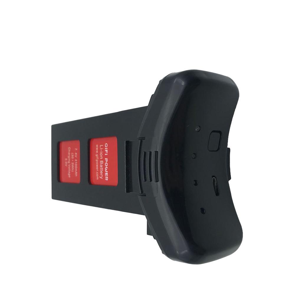 Обновление 7,4 В 4100 мАч Lipo аккумуляторной батареи для HS100 SJRC S70W Dorne Quadcopter