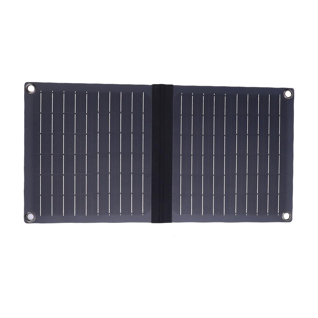 16 Вт 5 В Складная солнечная панель Монокристаллический кремний IP67 Водонепроницаемая USB A Type C Портативное солнечное зарядное устройство для кемпинга на открытом воздухе