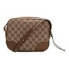 Мини-сумка через плечо GG Supreme из канваса и коричневой кожи, для унисекс, для повседневного использования