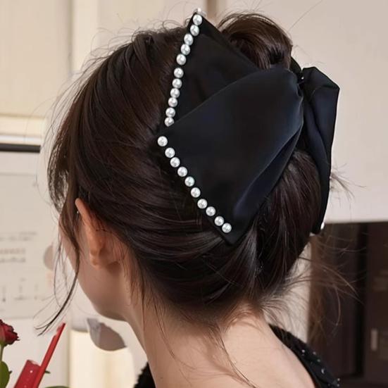 Заколка-краб для волос со стразами, сильная фиксация на затылке, блестящая заколка для волос, повседневная одежда для свиданий и вечеринок