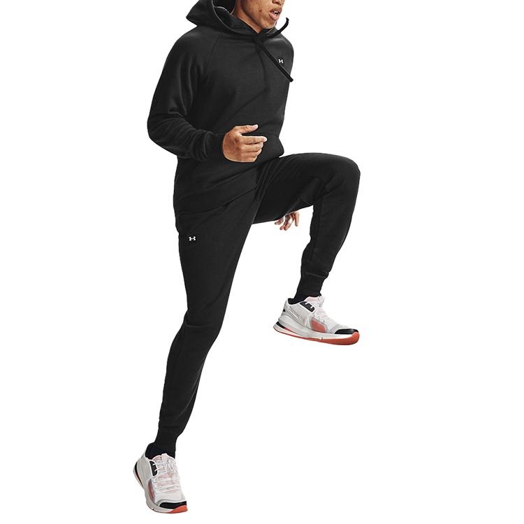 Under Armour Толстовка Rival Fleece 'Черная' Мужская 1357092-001