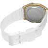 Casio F-91WS-7A2 Цифровые кварцевые часы Унисекс Золотой Прозрачный Цвет Модный Стиль