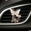 Освежитель воздуха Бабочка Автостайлинг Автопарфюм Натуральный Запах Кондиционер Бабочка Алмазная Ароматерапия Декоративный Зажим