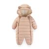 Winter Baby Crawling Clothes Plus Velvet Thick Crawling Clothes Baby Jumpsuit Going Out Clothes