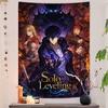 Аниме S-Solo Leveling Аниме Гобелен Индийский Будда Настенное Украшение Колдовство Бохо Хиппи Настенные Листы