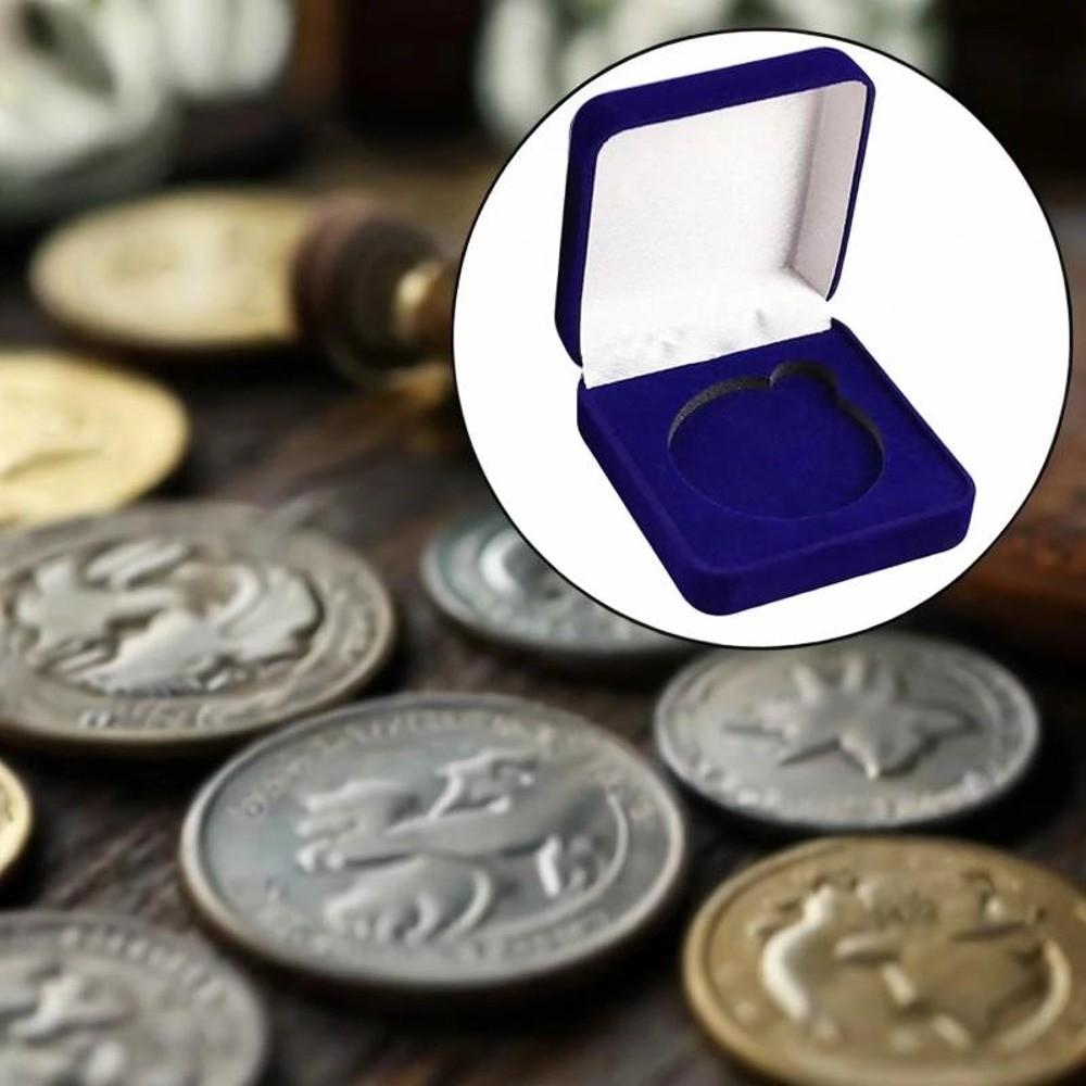 Insignia Display Coin Display Case Storage Case Design Coin Holder Case For Souvenir Collection