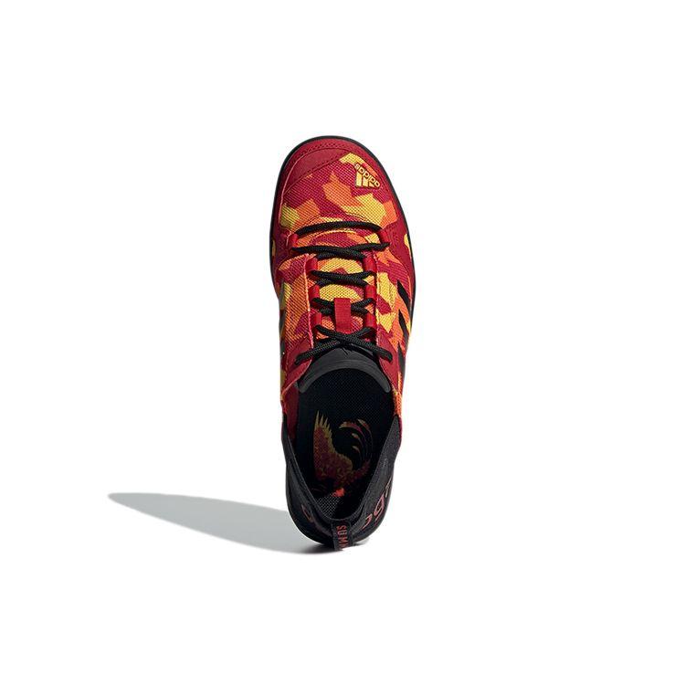 adidas Ткань Удобная Повседневная Амортизация Нескользящие Низкие Повседневные Кроссовки Мужские Повседневные Кроссовки Красно-Камуфляжные FW1293