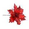 Artificial Fake Flower Colorful Christmas Tree Pendant Handcraft Christmas Hanging Ornament  Party