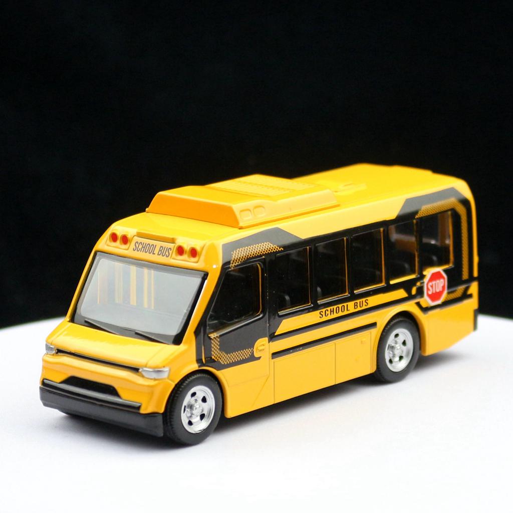 1/36 масштаб 13 см школьный автобус литой автомобиль игрушечный транспорт модель автомобиля миниатюрная масштабная модель автомобиля для детей