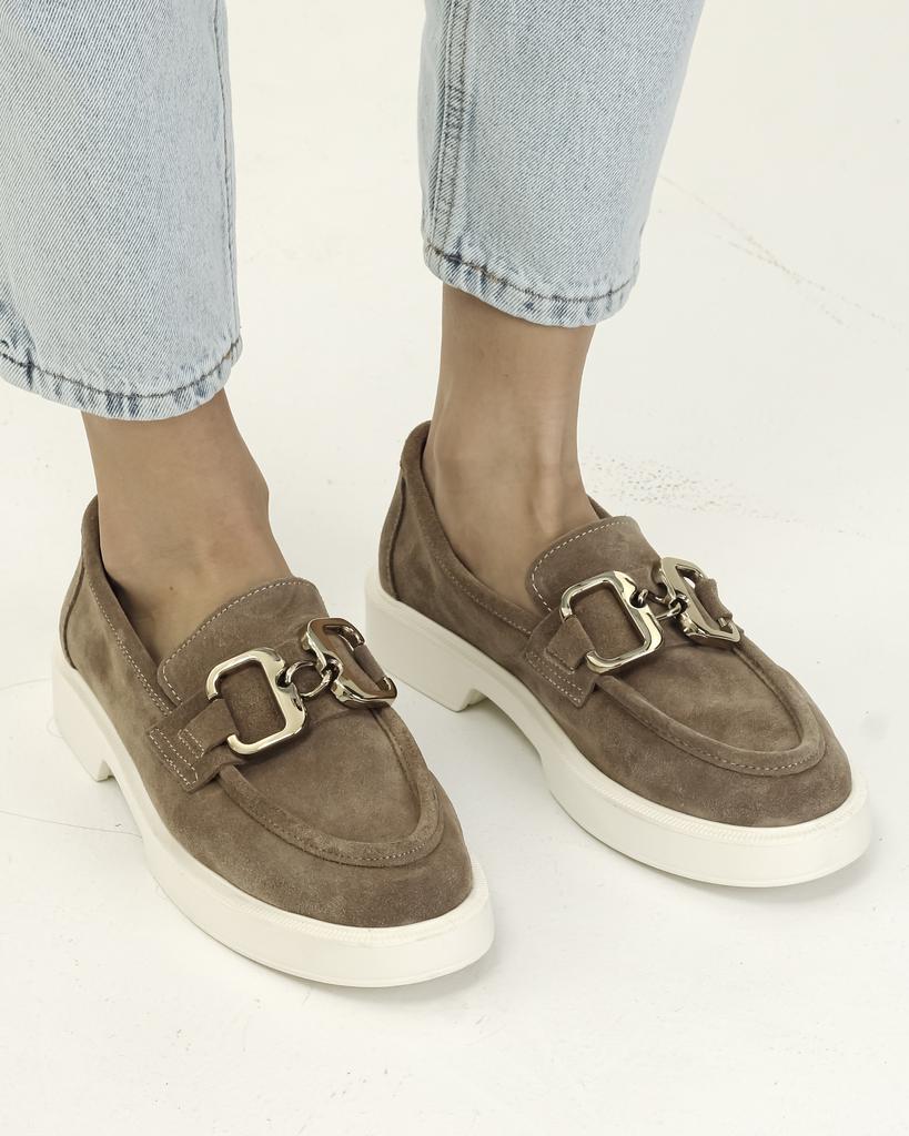 Лоферы женские Tucino 3901022 36 визон замша