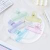 Simplicity Paper Clip Transparent Visiable Acrylic Clip Scrapbook Sticker Storage Clip Student Supplies Lovely Stationery