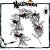 Halloween Artificial Tree Branches Decorative Hangings Ornament Simulated Rose Decoration Plastics Ornament 180cm