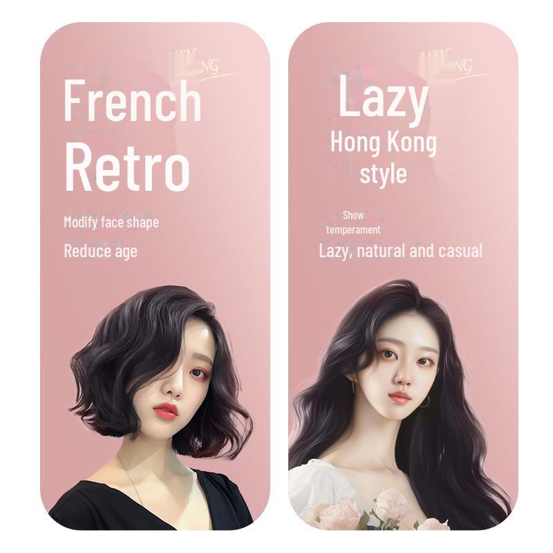 28 мм Антипригарная плойка для завивки яичных рулетиков для пышных водяных волн и шерстяных кудрей