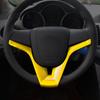 ABS панель рулевого колеса с блестками накладка наклейка для Chevrolet Cruze 2009-2012 2013 2014 2015 седан хэтчбек