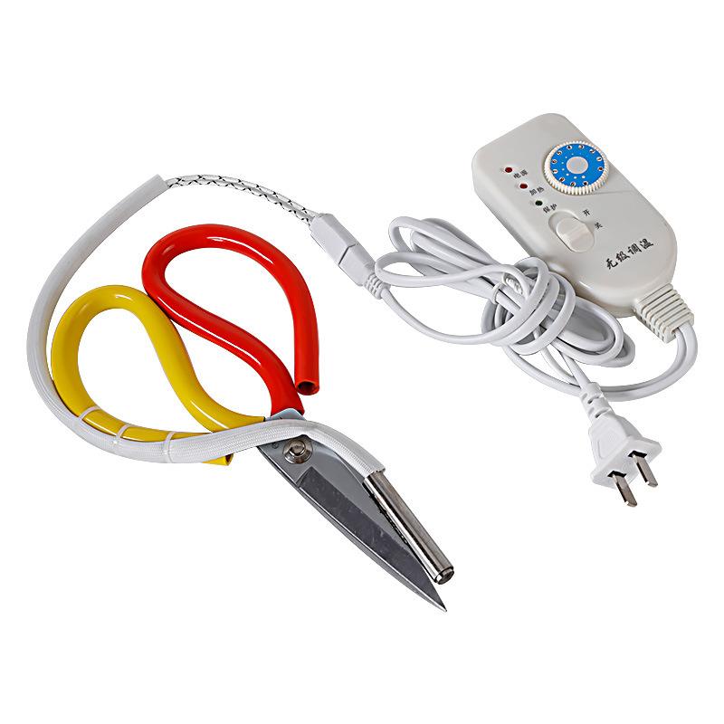 Temperature-adjusted Scissors, Electric Tailor Scissors, Webbing Zipper Nylon Rope Label