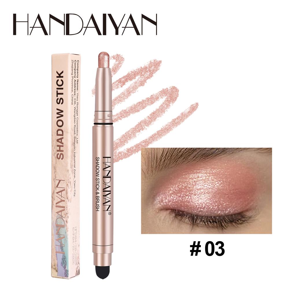 HANDAIYAN Lazy Pearl Light -eye Shadow Brush -eye Shadow Rod Waterproof Lying Silkworm Brighten High Light Pen