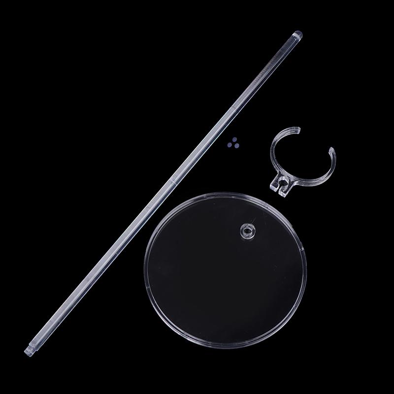 Doll Transparent Plexiglass Bracket Plastic Standing Display Rack Waist Bracket