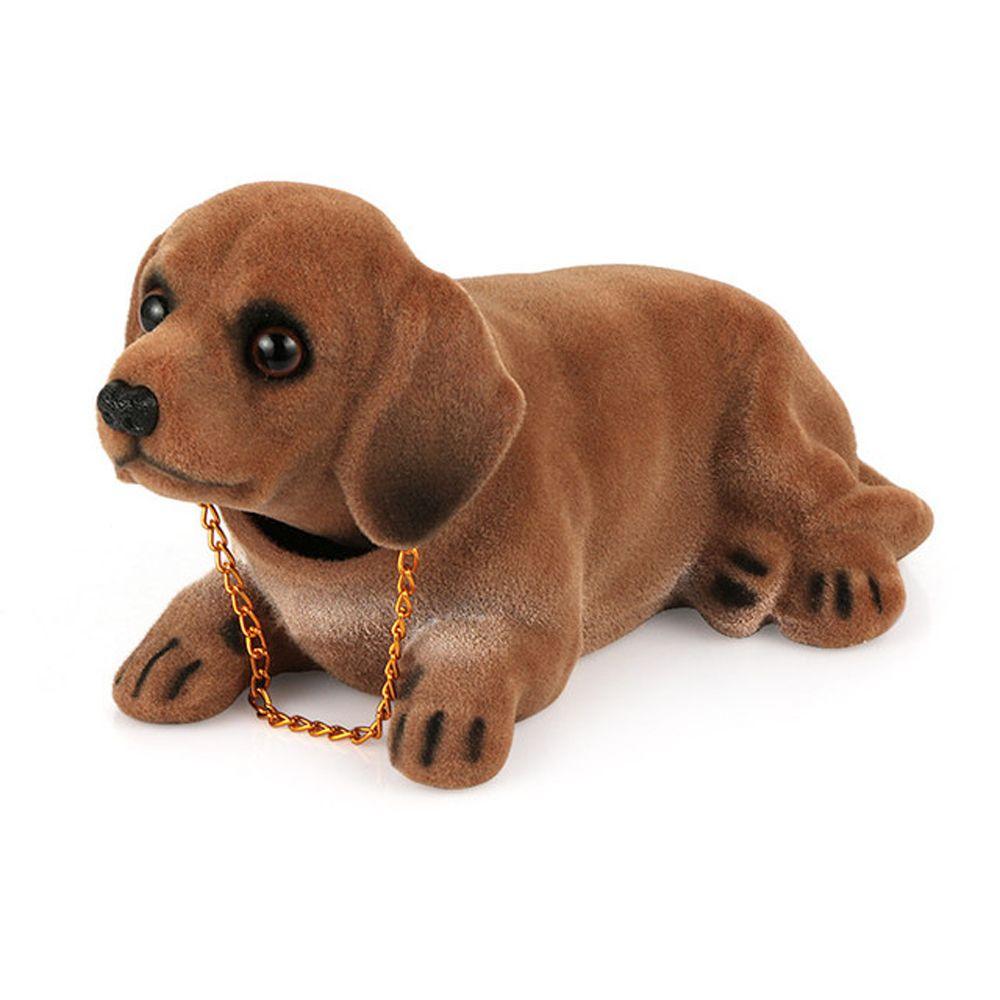 Beagle Dashboard Decoration Shake Head Dog Car Dog Ornament Simulation Car Dog Nodding Puppy Doll