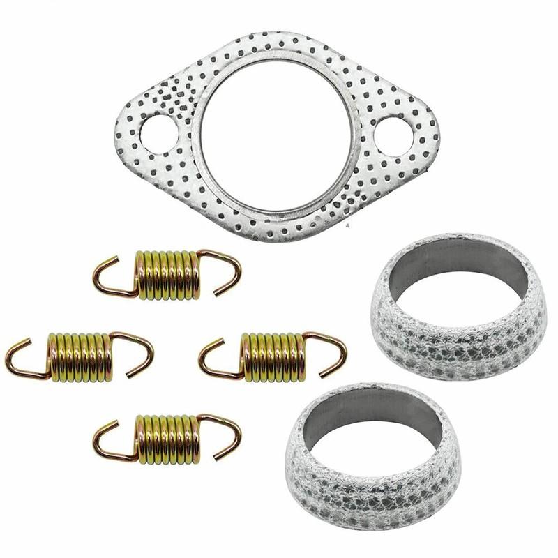 Exhaust Muffler Gasket Spring Rebuild Kit For ATV Polaris Hawkeye 300 Ranger 500 400 Sportsman 400 450 500 Scrambler