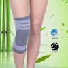 Gray Bamboo Charcoal Knee Pads for Sports - Breathable, Warm, Cold-Proof, Suitable for Cycling & Running, Unisex for Spring & Summer
