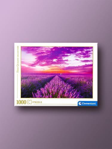 Лавандовое небо 1000 деталей пазл Clementoni