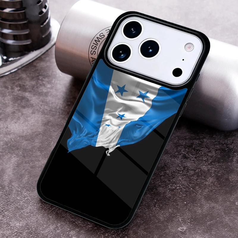 Honduras National Flag Phone Case for iPhone 17 16 15 Pro Max Air 14 13 12 11 Plus Shockproof Cover