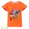 Baby Funny O-Neck Tshirt Toddler Summer Boys Cartoon Super wings T-shirt 3D Printed Baby Girls Streetwear Children Kids Clothes