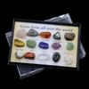 Gift Raw Gemstones Geography Teaching Mineral Specimen Polished Stone Quartz Crystal Ore Samples