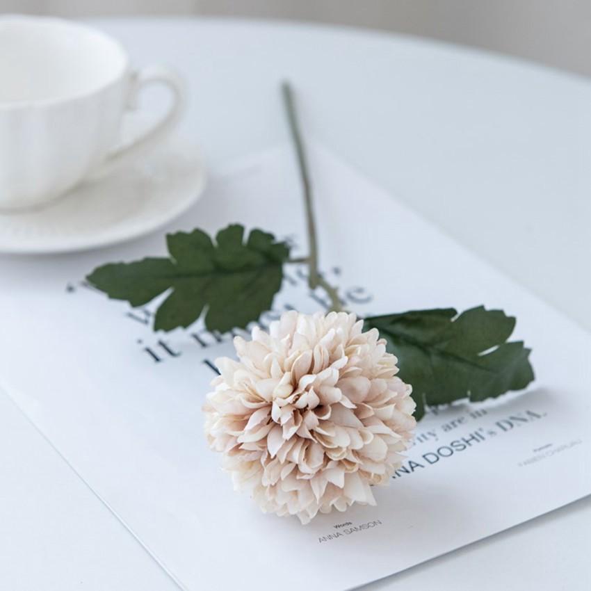 1/3pcs Artificial Flowers Silk Ball Chrysanthemum Wedding Bridal Bouquet Home Room Outdoors garden Yard Festival Decor Access
