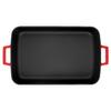 Lava Cast Iron Rectangle Spring Series Roaster. Dual Handle,  26X40cm.