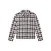 Plaid Collared Casual Long Sleeve Shirt Women Shirts Beige VN0A5LJSFS8